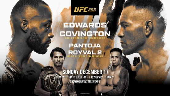 UFC 296 Edwards VS Covington