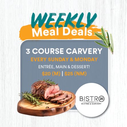 3 Course Carvery