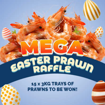 Mega Easter Prawn Raffle