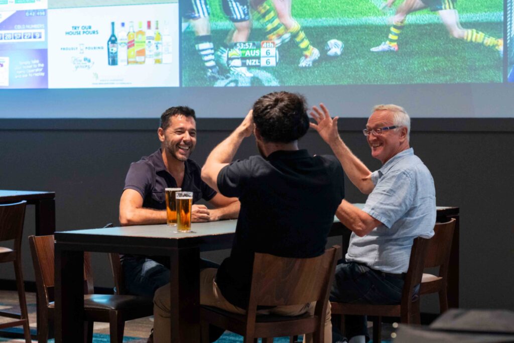Watch live sports at Brothers Cairns